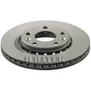 Juratek Front Brake Vented Discs & Pads fits Dacia Bigster 2024 on 1.2