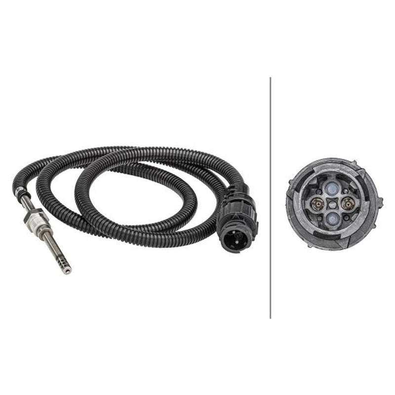 Hella Exhaust Gas Temperature Sensor fits Volvo B6 1991-2006