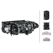 Hella Headlight Headlamp LED Right fits BMW 5 2016-2023