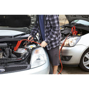 Sealey Booster Cables 25mmï x 3.5m 600A with Electronics Protection BC25635SR Sealey - Dynamic Drive