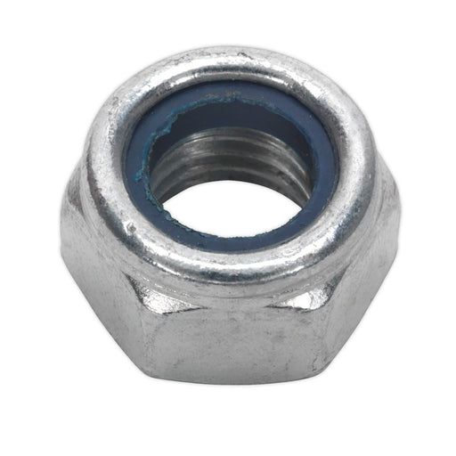 Sealey Nylon Locknut M14 Zinc Pack of 25 NLN14 Sealey - Dynamic Drive