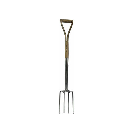 Faithfull Prestige Stainless Steel Border Fork Ash Handle Faithfull - Dynamic Drive