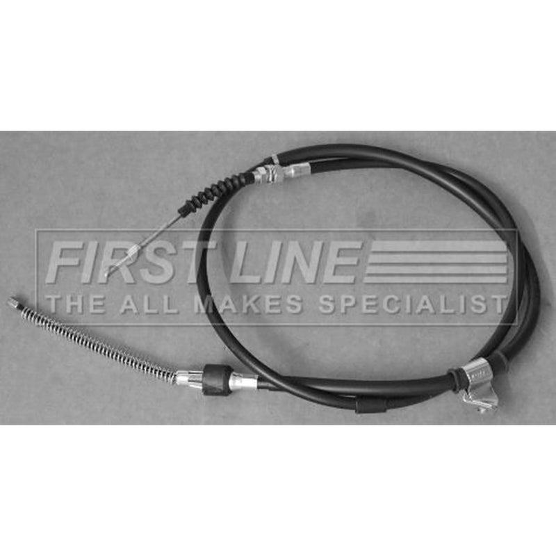 First Line Handbrake Cable Left Rear fits Mitsubishi L200 1996-2007 2.5 2.8 3.0