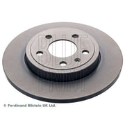 Blue Print 2 x Solid Rear Brake Discs ADV184314-x2