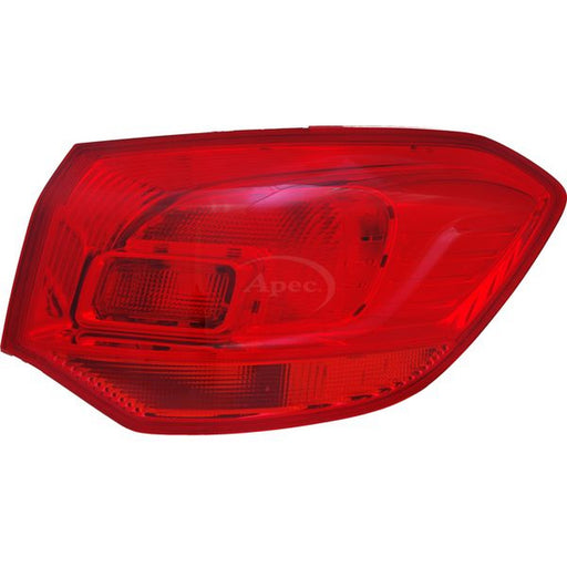 Apec Tail Light / Lamp Left fits Opel Astra J Sports Tourer 2010-2015