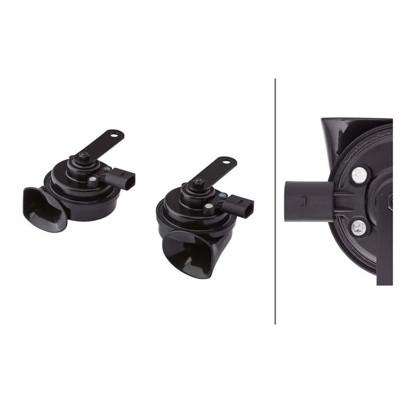 Hella Car Horn Signal Unit fits Audi A1 2010-2018 1.0 1.2 1.4 1.6 1.8 2.0