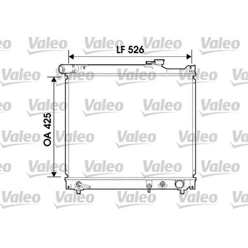 Valeo Engine Radiator 734214