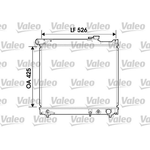 Valeo Engine Radiator 734214