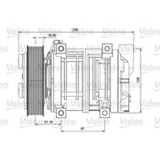 Valeo Air Conditioning Compressor 716658