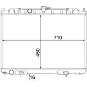 Mahle Engine Radiator CR 1490 000S