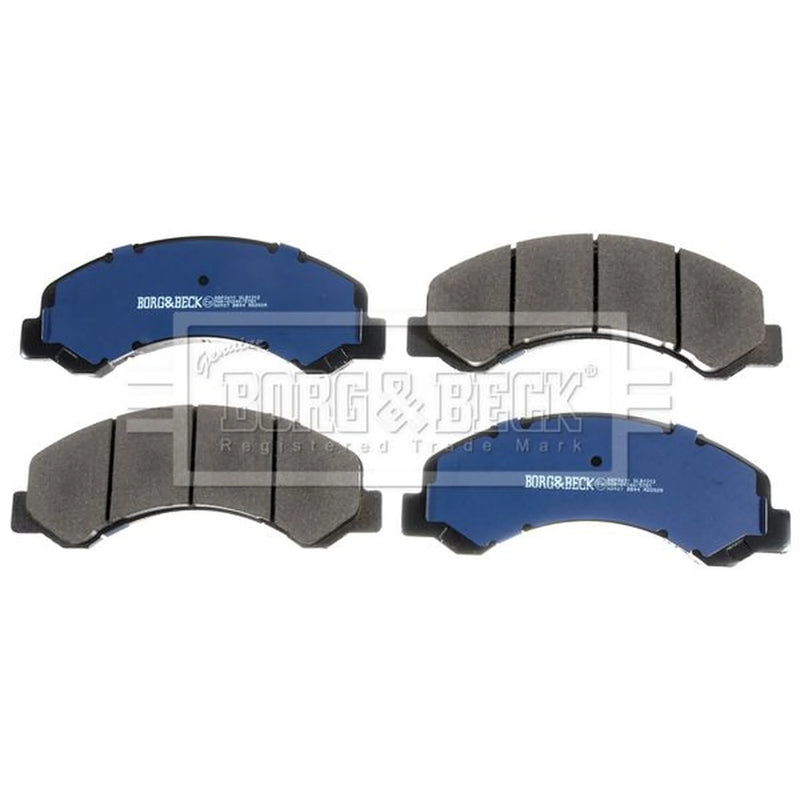 Borg & Beck Front Brake Discs & Pads fits Toyota Dyna Platform 2011 on 4.0