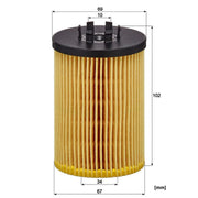 MANN-FILTER Service Kit with Air & Oil Filters fits BMW X5 2003-2006 4.4 4.8