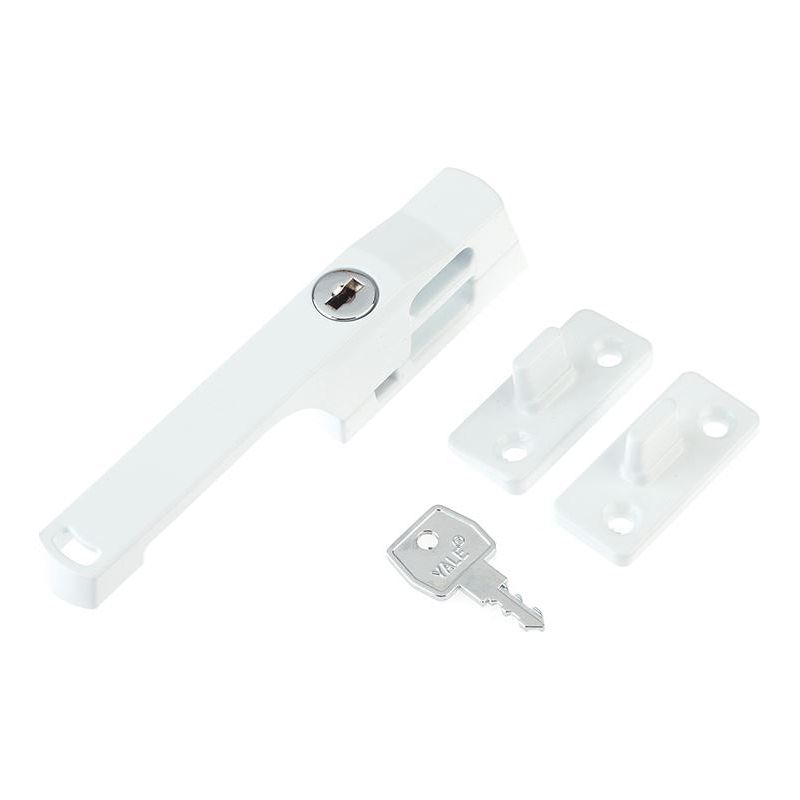Yale Locks P115WE Lockable Window Handle White Finish Yale Locks - Dynamic Drive
