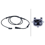 Hella ABS Wheel Speed Sensor Rear Right 6PU 358 216-021