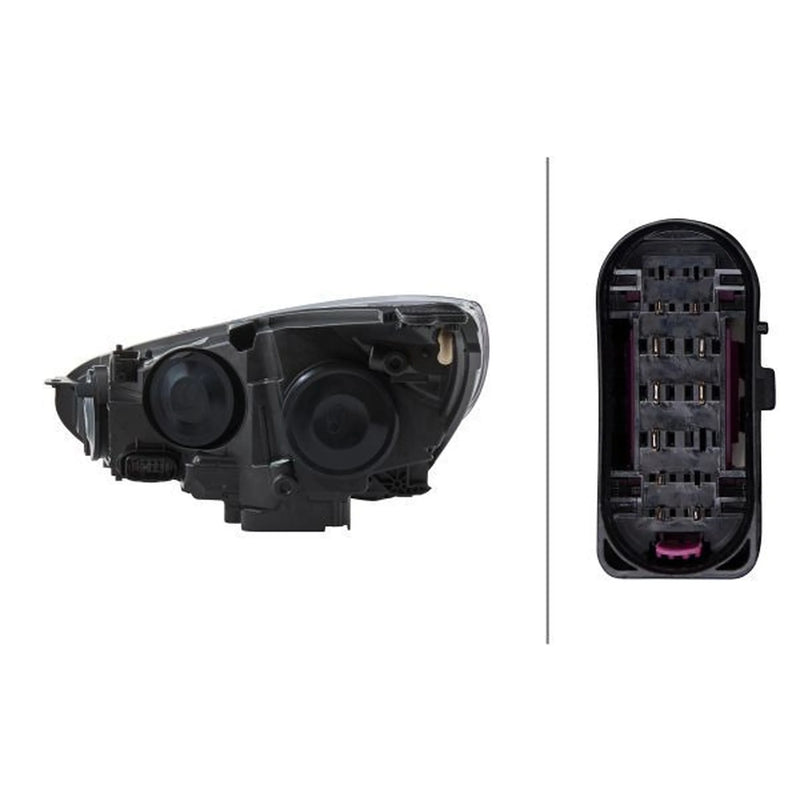 Hella Headlight Headlamp PY21W Right fits Ford Focus III 2010-2020