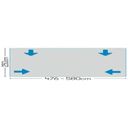 Galaxy 2 Air Full Awning (1051 - 1085cm : Size 11 : XL) 12037110000002 Quest - Dynamic Drive