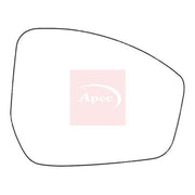 Apec Exterior Wing Mirror Glass Right fits Land Rover Discovery Sport 2014-2015