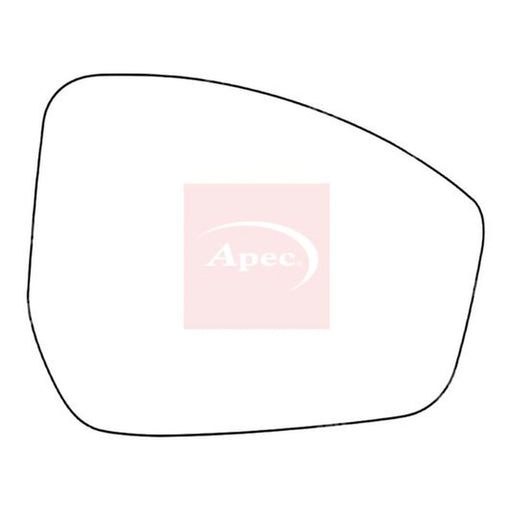 Apec Exterior Wing Mirror Glass Right AMS2672