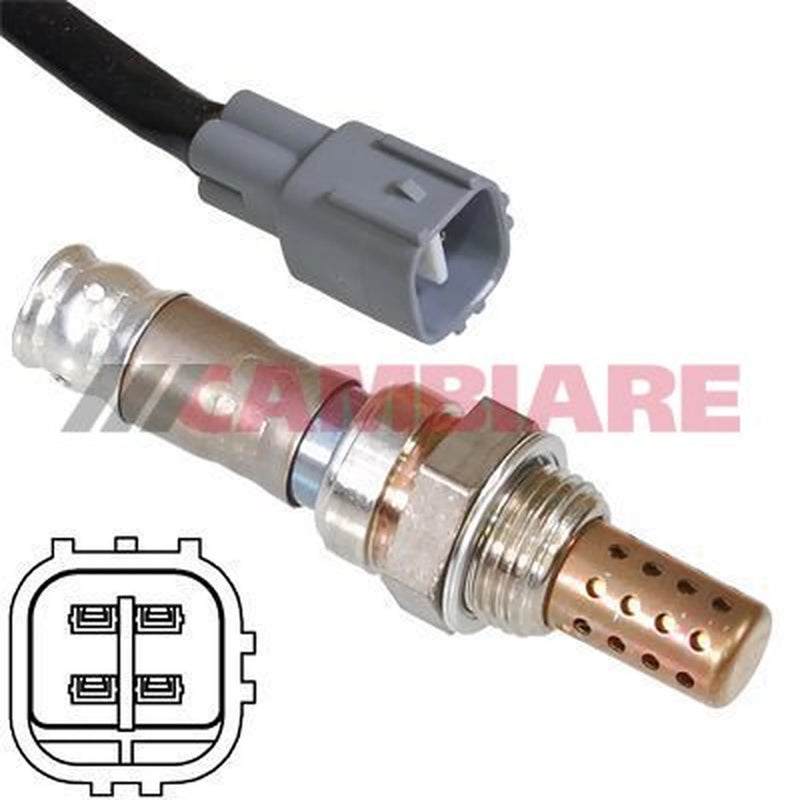 Cambiare O2 Lambda Oxygen Sensor after catalytic converter fits Toyota Avensis