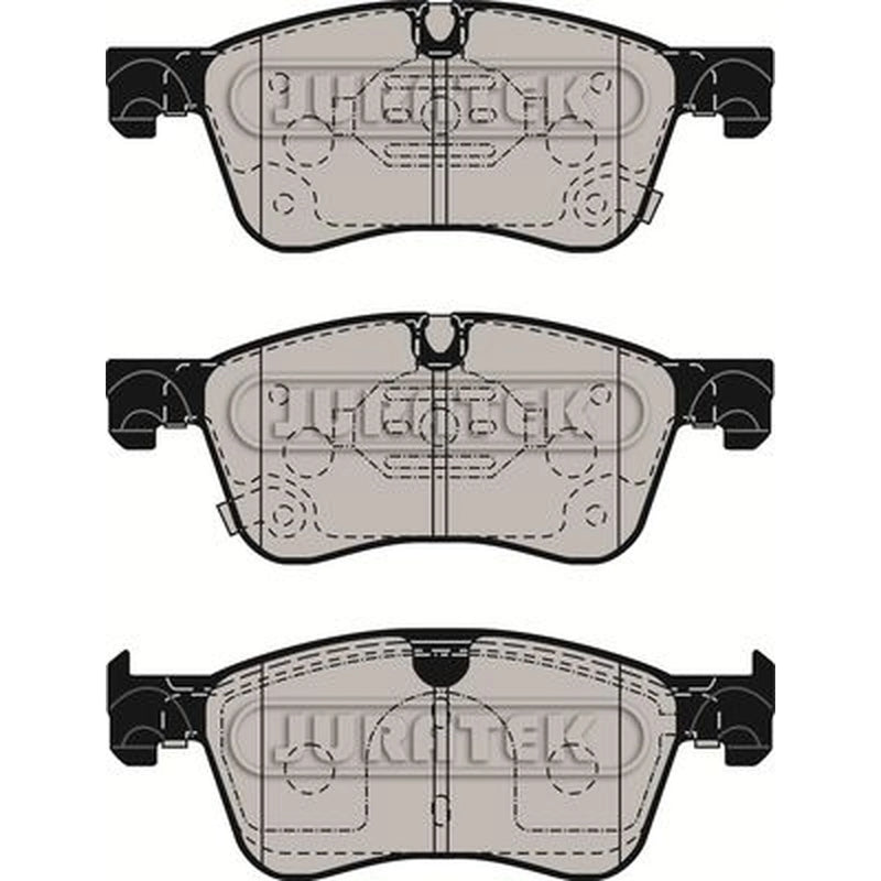 Juratek Front Brake Vented Discs & Pads fits Dacia Bigster 2024 on 1.2