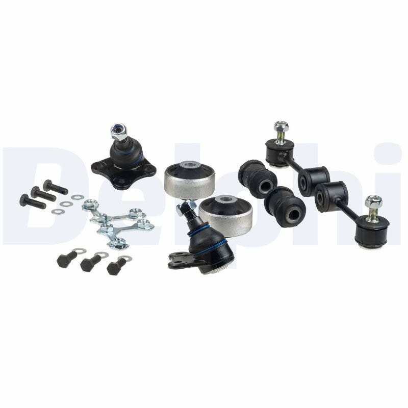 Delphi 8 x Control Arm Repair Kit Front fits Seat Leon 1999-2006 1.4 1.6 1.8 1.9