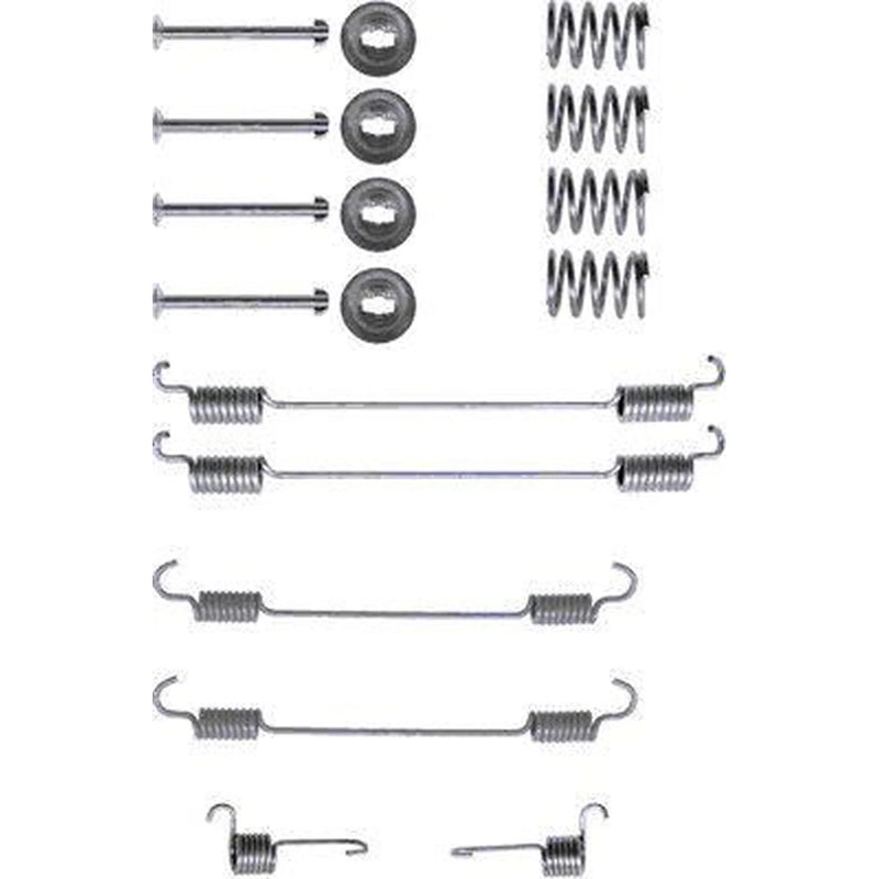Mintex Brake Shoe Accessory Kit Rear fits Citroën C-Elysee 2012-2018 1.2 1.5 1.6