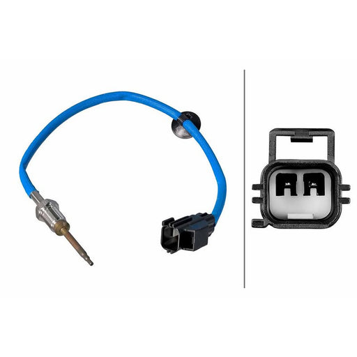 Hella Exhaust Gas Temperature Sensor before catalytic converter fits Ford Ranger