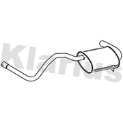 Klarius Box With Tail Pipe Rear fits Renault Grand Scénic III 2010-2016 1.5