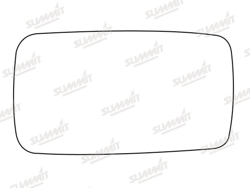 Summit Stick-On Standard Mirror Glass fits Rover SDI RHS LHS Summit - Bars 4 Cars
