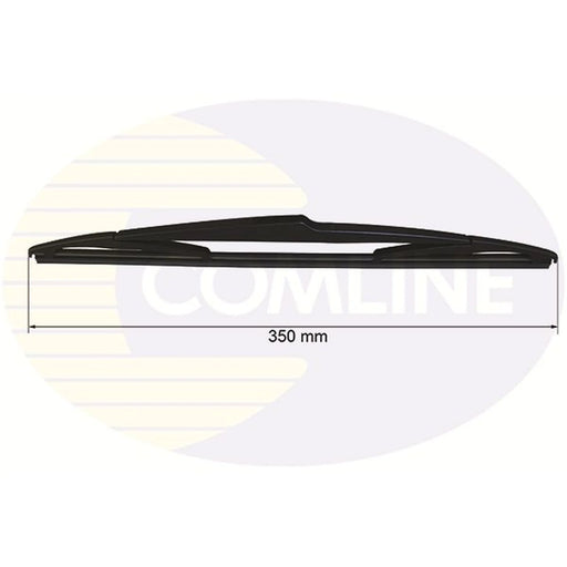 Comline Rear Wiper Blades fits Alfa Romeo Giulietta 2010-2020 1.4 1.6 1.8 2.0