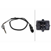 Hella Exhaust Gas Temperature Sensor before soot particula fits Fiat Doblo Cargo