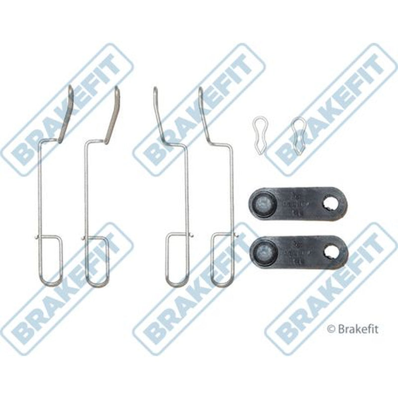 Apec Brake Pad Accessory Fitting Kit Front fits Citroën Bx 1982-1994 1.8 1.9
