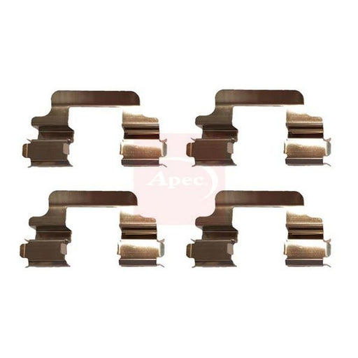 Apec Brake Pad Accessory Fitting Kit Rear fits Alfa Romeo 159 2005-2012
