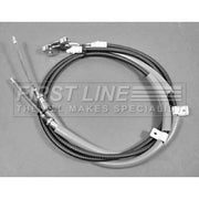First Line Handbrake Cable Rear fits Ford Courier Box Body/Mpv 2000-2003 1.8