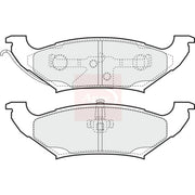 Apec Rear Brake Pad Set PAD1069