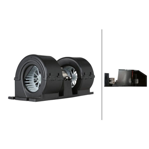 Hella Heater Blower Fan fits Daf Lf 45 2001-2006
