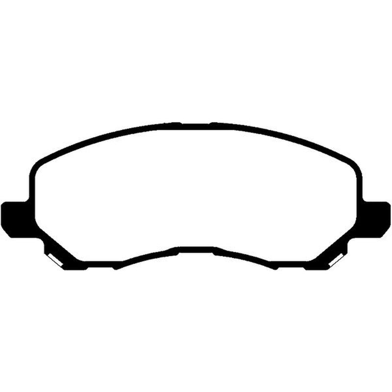 Abtex Front Brake Pad Set fits Chrysler Sebring 2007-2010 2.0 2.4 2.7