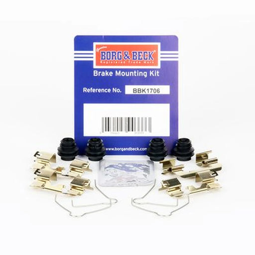 Borg & Beck Brake Pad Accessory Fitting Kit Front BBK1706