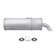 Hella End Silencer Rear fits Peugeot 106 I 1991-1996 1.0 1.1