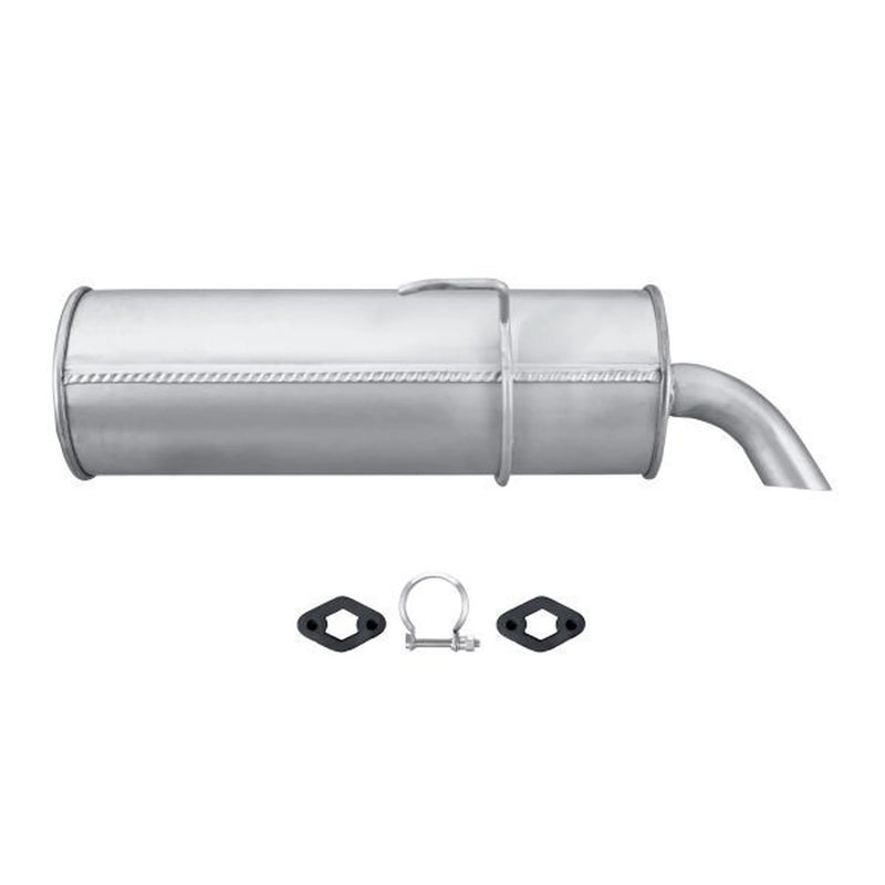 Hella End Silencer Rear fits Peugeot 106 I 1991-1996 1.0 1.1