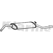 Klarius Box With Tail Pipe Rear fits Skoda Felicia 1995-2001 1.3