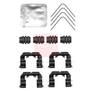 Apec Brake Pad Accessory Fitting Kit Front fits Hyundai Bayon 2021 on 1.0 1.2