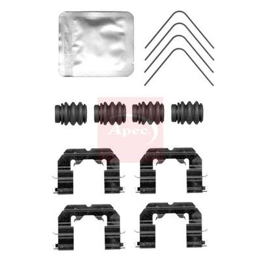 Apec Brake Pad Accessory Fitting Kit Front fits Hyundai Bayon 2021 on 1.0 1.2