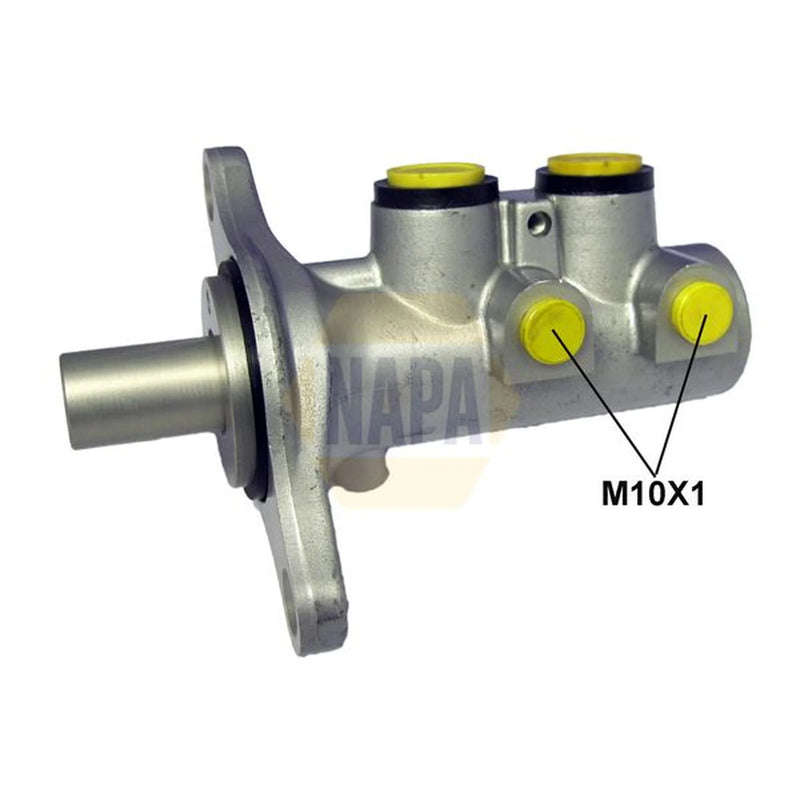 NAPA Brake Master Cylinder Hydraulic Assembly fits Fiat 500 2007 on 1.2 1.3