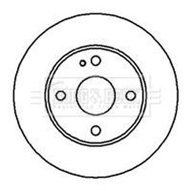 Borg & Beck Front & Rear Brake Discs & Pads fits Mazda MX-5 1993-1998 1.8