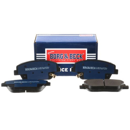 Borg & Beck Front & Rear Brake Discs & Pads fits Hyundai Sonata V 2009-2010 2.0