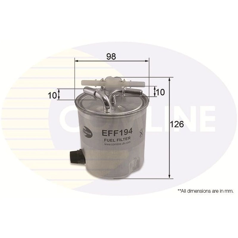 Comline Fuel Filter Element fits Dacia Logan 2005-2012 1.5
