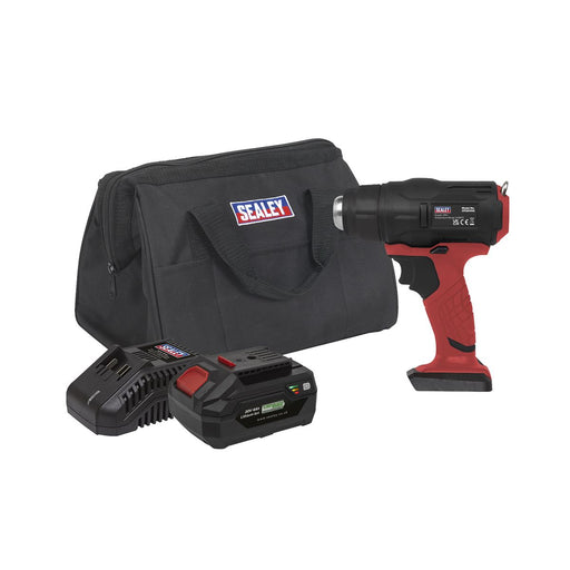Sealey Cordless Hot Air Gun Kit 20V SV20 Series CP20VHGKIT Sealey - Dynamic Drive