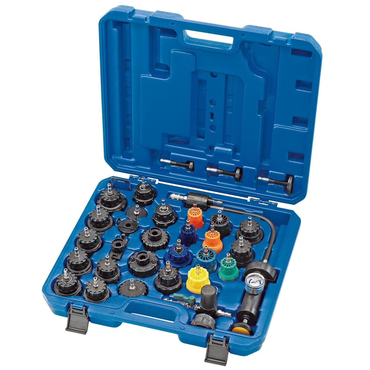 Draper Radiator and Cap Pressure Test Kit (32 Piece) 23420 — NN4 Online