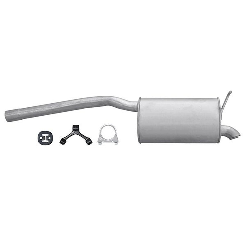 Hella End Silencer Rear fits VW Caddy Alltrack IV 2015-2020 2.0